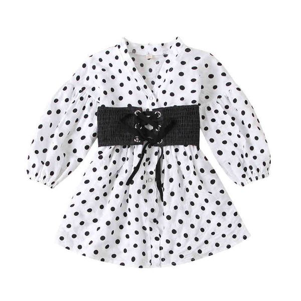 new children kids baby girls wear european and american celebrity dot v-neck petticoat elastic denim lace up two piece set 1-6y g220217, White
new children kids baby girls wear european and american celebrity dot v-neck petticoat elastic denim lace up two piece set 1-6y g220217, White