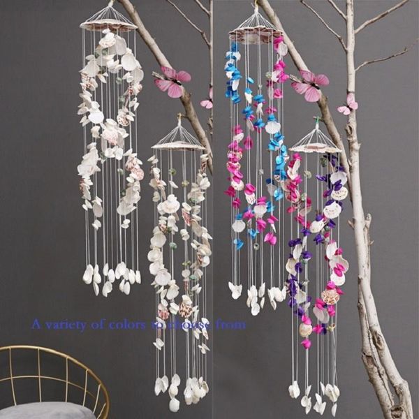 outdoor decor wind chimes natural shell gift girl room garden crafts ornaments seashell windbell aeolian bells decorative objects & figurine
outdoor decor wind chimes natural shell gift girl room garden crafts ornaments seashell windbell aeolian bells decorative objects & figurine