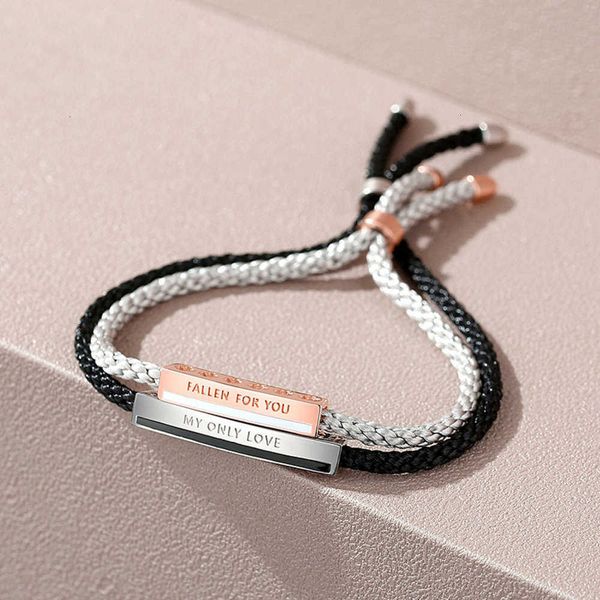 s925 pure silver lovers bracelet korean version simple fashion student knitting hand rope a pair of men and women valentine's day, Golden;silver
s925 pure silver lovers bracelet korean version simple fashion student knitting hand rope a pair of men and women valentine's day, Golden;silver