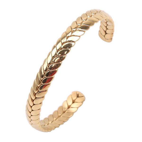 wide open wheat style couples love bracelets weave braided twisted bangle jewelry gift for men women, Black
wide open wheat style couples love bracelets weave braided twisted bangle jewelry gift for men women, Black