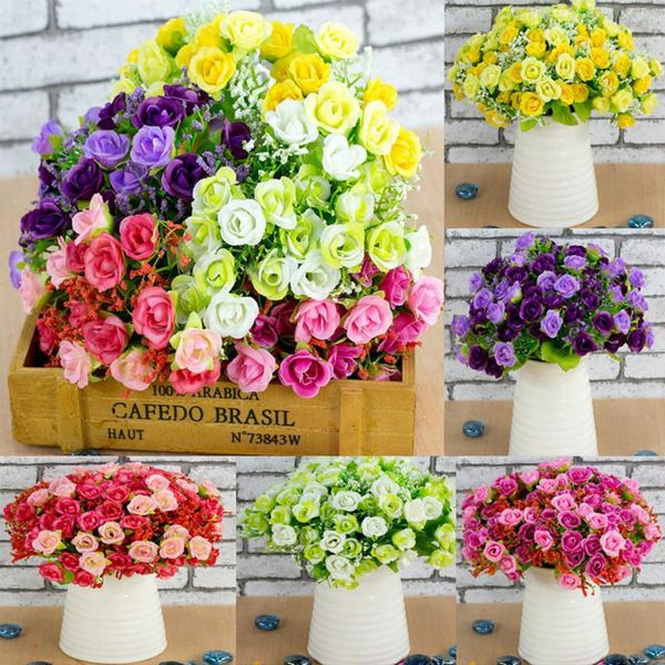 artificial fake silk flower bouquets bridal wedding party garden home decor decorative flowers & wreaths
artificial fake silk flower bouquets bridal wedding party garden home decor decorative flowers & wreaths