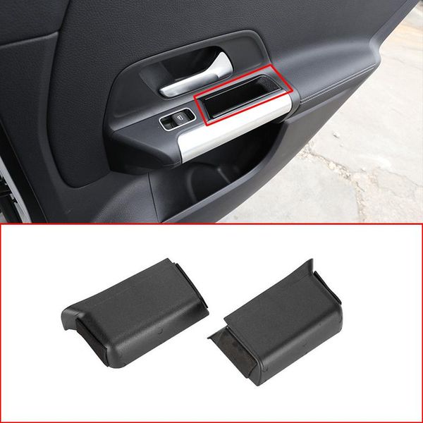 car organizer 1 pair abs black rear door handle storage box fit for - b glb class w247 x247 2021 interior decor
car organizer 1 pair abs black rear door handle storage box fit for - b glb class w247 x247 2021 interior decor