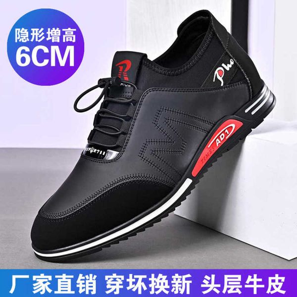 casual shoes new men's soft bottom casual leather shoes, young tide low tide, high tiktok tide. edwd, Black
casual shoes new men's soft bottom casual leather shoes, young tide low tide, high tiktok tide. edwd, Black