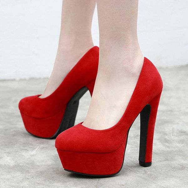 dress shoes 2021 concise flock platform women pumps 14cm thick high heels shallow ladies office round toe wedding party red black
dress shoes 2021 concise flock platform women pumps 14cm thick high heels shallow ladies office round toe wedding party red black