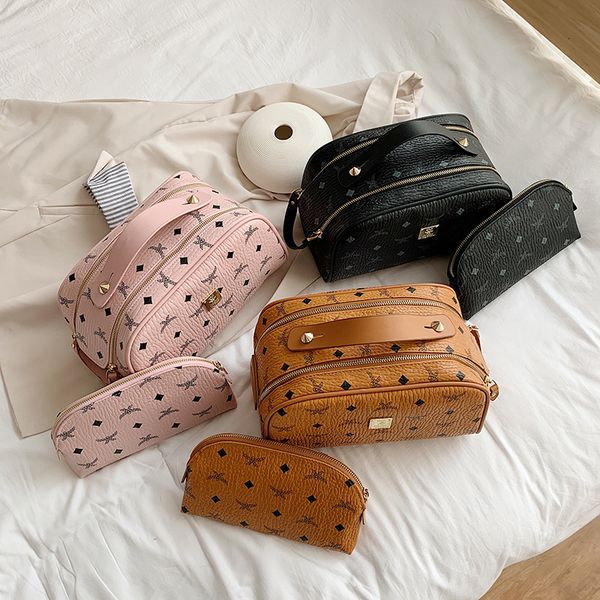 cosmetic bag net red 2021 portable large capacity double zipper letter travel waterproof washing two piece set
cosmetic bag net red 2021 portable large capacity double zipper letter travel waterproof washing two piece set