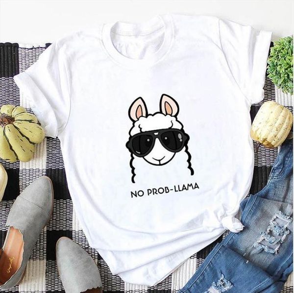 funny sheep head print womens short sleeve o neck loose ladies summer fashion tee clothes, White
funny sheep head print womens short sleeve o neck loose ladies summer fashion tee clothes, White