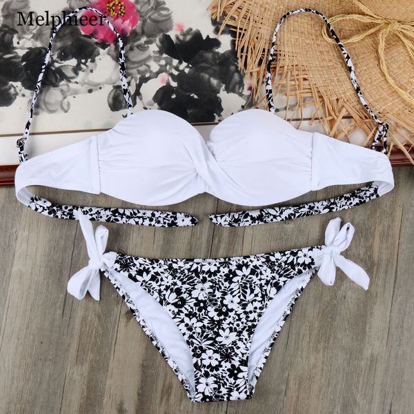 strappy bandage swimsuit brazilian push up bikini plus size swimwear bathing suits swimming suit for women maillot de bain, White;black
strappy bandage swimsuit brazilian push up bikini plus size swimwear bathing suits swimming suit for women maillot de bain, White;black