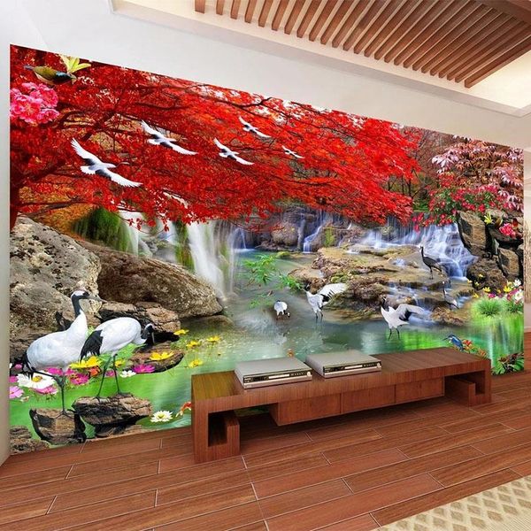 wallpapers custom po wallpaper 3d waterfalls nature landscape mural living room bedroom study chinese style home decor
wallpapers custom po wallpaper 3d waterfalls nature landscape mural living room bedroom study chinese style home decor