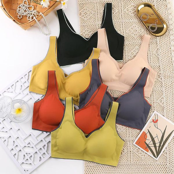 bras thai latex underwear women's gathered seamless vest padded 32a for women plus large big size ladies bralette -xxl, Red;black
bras thai latex underwear women's gathered seamless vest padded 32a for women plus large big size ladies bralette -xxl, Red;black