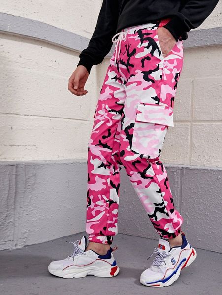 romwe camo print drawstring cargo joggers x99p#, Black
romwe camo print drawstring cargo joggers x99p#, Black