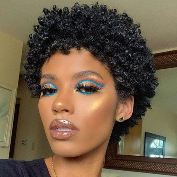 synthetic wigs azqueen afro kinkly curly wig for women african short black girl american natural machine made
synthetic wigs azqueen afro kinkly curly wig for women african short black girl american natural machine made