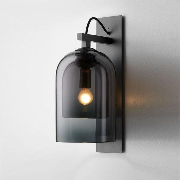 undertakes to the modern contracted glass wall lamp, wrought iron sitting room bedroom study corridor lamp
undertakes to the modern contracted glass wall lamp, wrought iron sitting room bedroom study corridor lamp