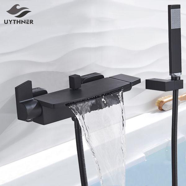 bathroom tub faucet single handle waterfall spout mixer tap with hand shower wall mounted bath faucet bathtub faucet water mixer
bathroom tub faucet single handle waterfall spout mixer tap with hand shower wall mounted bath faucet bathtub faucet water mixer