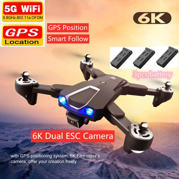 5g gps 6k hd esc camera remote control drone 6k dual camera gps postion optical flow smart follow real-time transmission aircraf
5g gps 6k hd esc camera remote control drone 6k dual camera gps postion optical flow smart follow real-time transmission aircraf