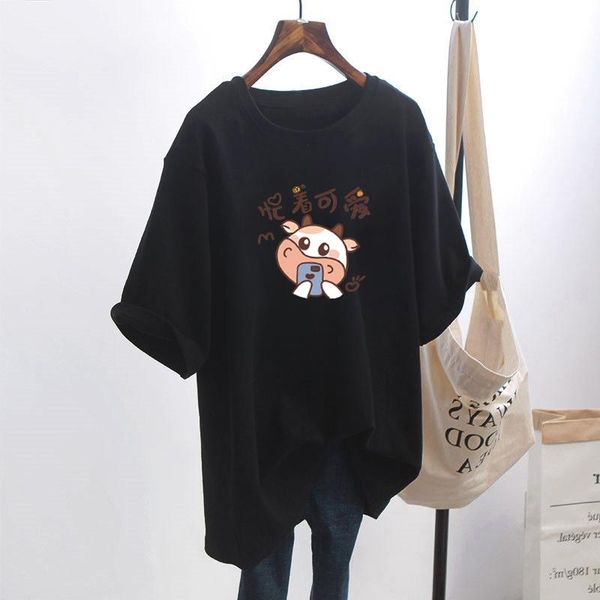 women's t-shirt cute cartoon t-shirts female printing cotton loose white purple tees summer clothes short sleeved women
women's t-shirt cute cartoon t-shirts female printing cotton loose white purple tees summer clothes short sleeved women