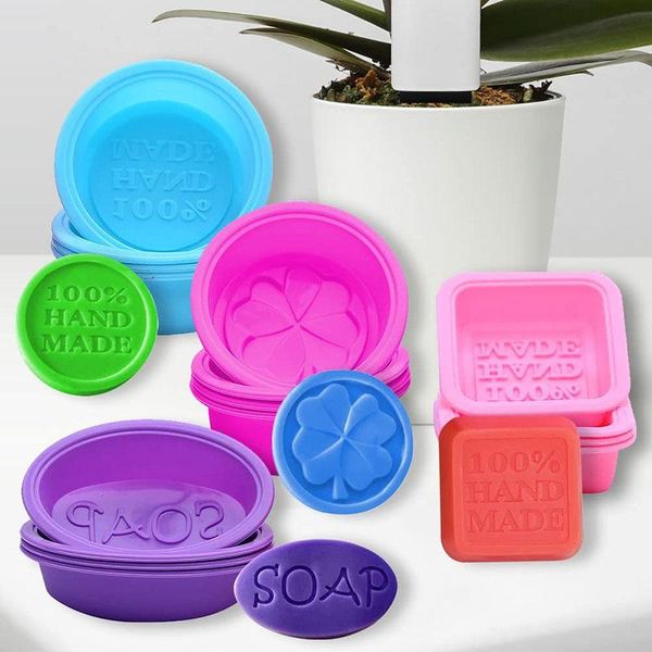 craft tools 20 pcs/set silicone soap molds square round oval shaped mold for making handmade supplies baking pan
craft tools 20 pcs/set silicone soap molds square round oval shaped mold for making handmade supplies baking pan