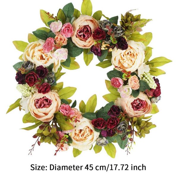 artificial wreath rostesque door decoration garland wall hanging peony about 40cm home easter wedding wreaths decorative flowers &
artificial wreath rostesque door decoration garland wall hanging peony about 40cm home easter wedding wreaths decorative flowers &