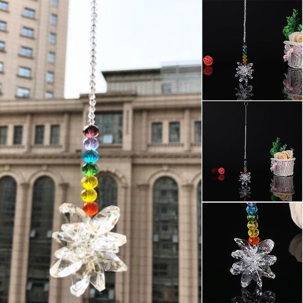 decorative objects & figurines multicoloured crystal ball pendant car charm wall window hanging ornament with rainbow bead dropship decorati
decorative objects & figurines multicoloured crystal ball pendant car charm wall window hanging ornament with rainbow bead dropship decorati
