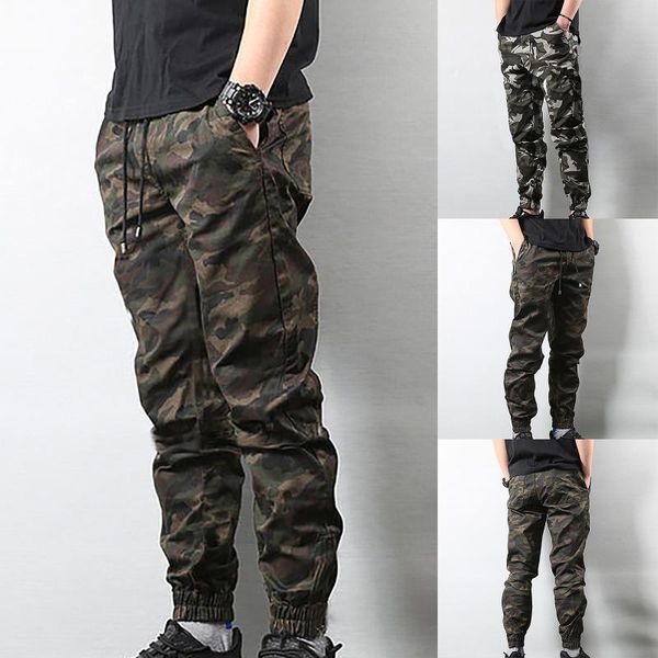 men's pants fashion casual sweatpants plus size loose printing hip hop sports military tracksuit drawstring long cargo, Black
men's pants fashion casual sweatpants plus size loose printing hip hop sports military tracksuit drawstring long cargo, Black
