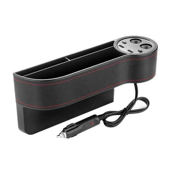 car organizer seat pu leather side pocket storage with 2 usb chargers and lighters
car organizer seat pu leather side pocket storage with 2 usb chargers and lighters