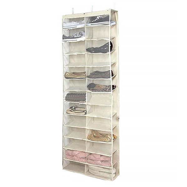 clothing & wardrobe storage 26 pocket door multifunction organizer closet household home use display hanging holder shoe rack foldable space
clothing & wardrobe storage 26 pocket door multifunction organizer closet household home use display hanging holder shoe rack foldable space