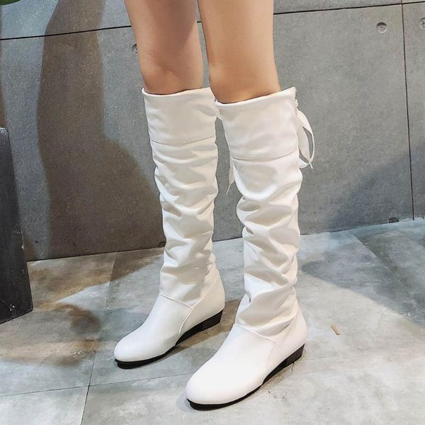 boots women knee-high fashoin ladies comfortable leather flats boot shoes slip on winter warm size fashion, Black
boots women knee-high fashoin ladies comfortable leather flats boot shoes slip on winter warm size fashion, Black