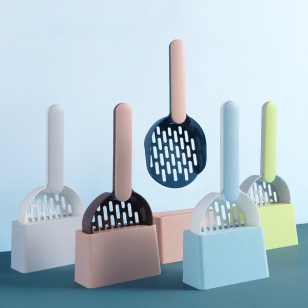 cat litter scoop with stand, durable eco-friendly material pet litter pickers filter tool, with storage base
cat litter scoop with stand, durable eco-friendly material pet litter pickers filter tool, with storage base