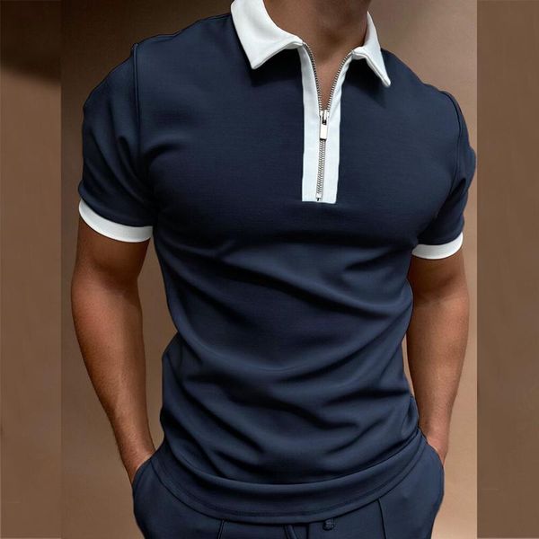 men's t-shirts zipper turn-down collar sleeve splice solid casual breathable t shirt pullover male business t-shirt men camiseta, White;black
men's t-shirts zipper turn-down collar sleeve splice solid casual breathable t shirt pullover male business t-shirt men camiseta, White;black