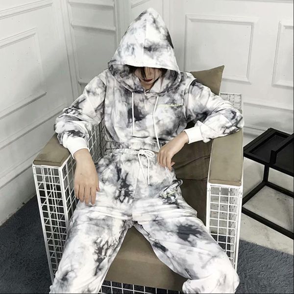tie dye print tracksuit 2 womens tracksuits piece set plus size hip hop streetwear hoodies pants full sleeve female casual, Gray
tie dye print tracksuit 2 womens tracksuits piece set plus size hip hop streetwear hoodies pants full sleeve female casual, Gray