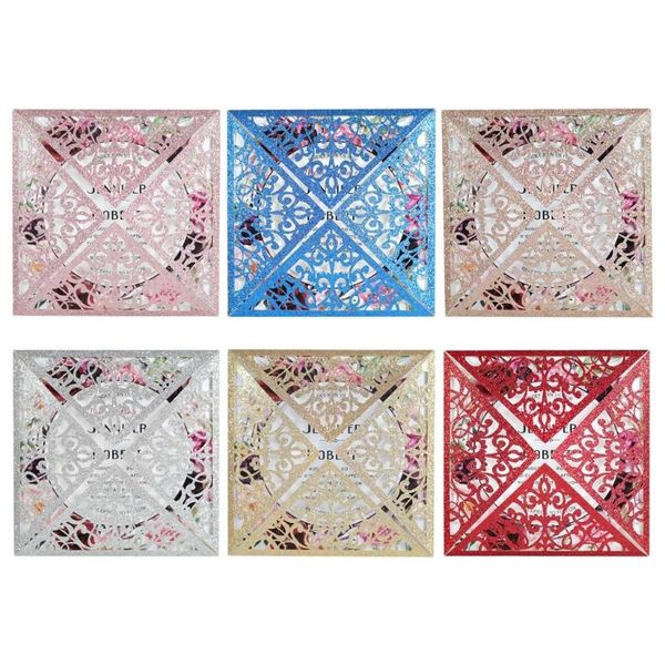 greeting cards 20pcs glitter hollow wedding invitations card envelopes set 57bb
greeting cards 20pcs glitter hollow wedding invitations card envelopes set 57bb
