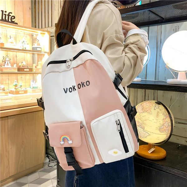 backpack women fashion waterproof for teenager kawaii ladies cute nylon school bag girl students female bookbag
backpack women fashion waterproof for teenager kawaii ladies cute nylon school bag girl students female bookbag