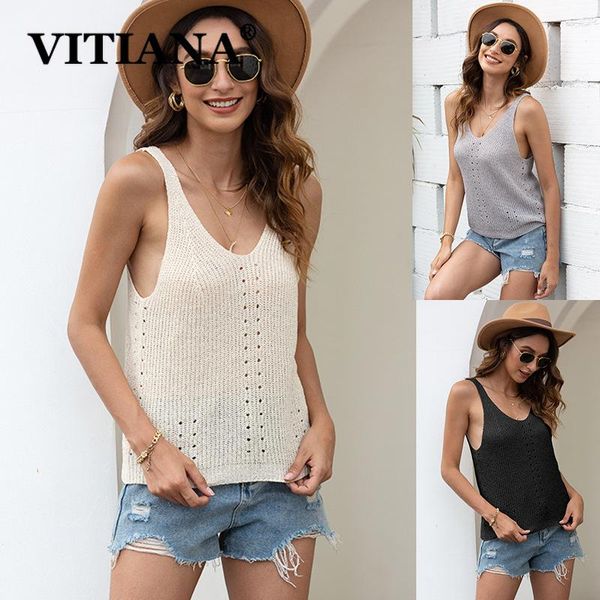 women's tanks & camis vitiana women casual hollow out tank for womens summer 2021 female sleeveless backless deep v-neck black wom, White
women's tanks & camis vitiana women casual hollow out tank for womens summer 2021 female sleeveless backless deep v-neck black wom, White