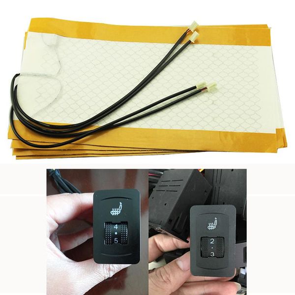 2pcs/1 seat installed car heater carbon fiber heated pads warmer for 5 single-control heating switch fans
2pcs/1 seat installed car heater carbon fiber heated pads warmer for 5 single-control heating switch fans