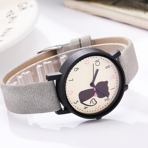 wristwatches cute cat printed women watches matte leather band quartz wrist watch clock ladies girl casual sport 2021, Slivery;brown
wristwatches cute cat printed women watches matte leather band quartz wrist watch clock ladies girl casual sport 2021, Slivery;brown