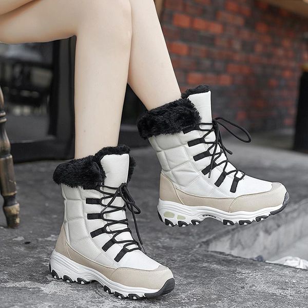 boots 2021 ankle for women winter shoes keep warm waterproof snow ladies lace-up plus size 42 chaussures femme, Black
boots 2021 ankle for women winter shoes keep warm waterproof snow ladies lace-up plus size 42 chaussures femme, Black