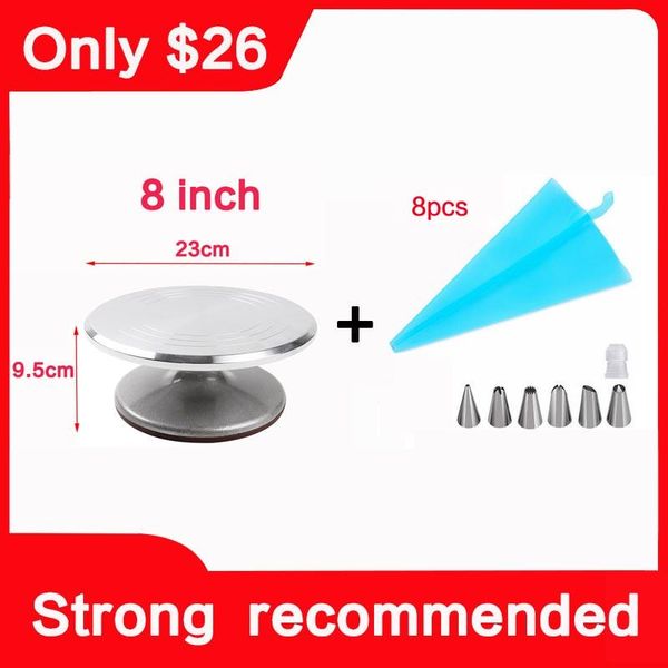 cake turntable decorating mouth decoration accessories set rotating stand tool aluminum baking & pastry tools
cake turntable decorating mouth decoration accessories set rotating stand tool aluminum baking & pastry tools