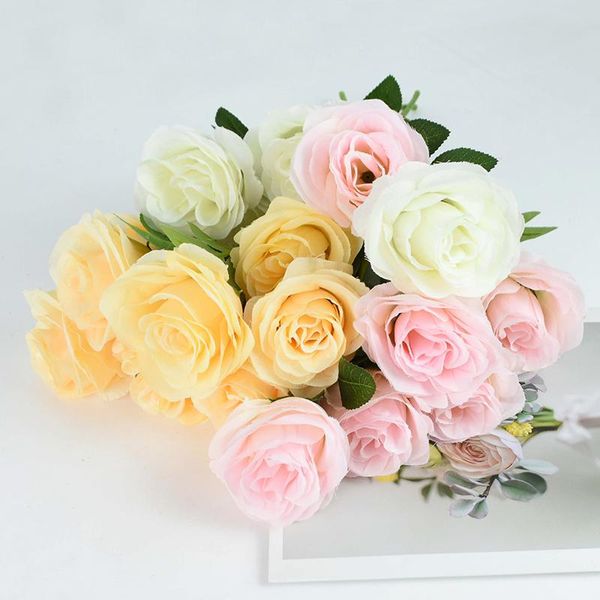 decorative flowers & wreaths 3/5pcs artificial retro silk rose bouquet wedding home decoraiton diy wreath gift box scrapbooking fake flower
decorative flowers & wreaths 3/5pcs artificial retro silk rose bouquet wedding home decoraiton diy wreath gift box scrapbooking fake flower