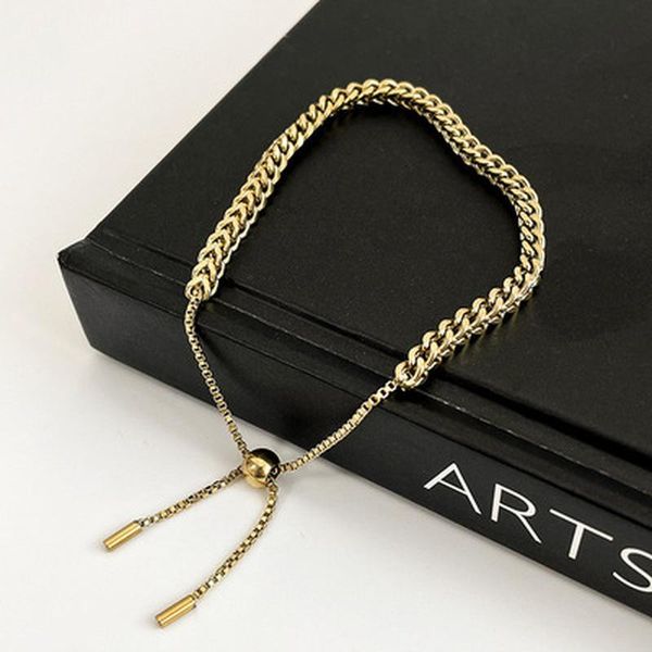charm bracelets 1pcs european and american golden wheat ear titanium steel for woman korean fashion jewelry goth girls simple bracelet, Golden;silver
charm bracelets 1pcs european and american golden wheat ear titanium steel for woman korean fashion jewelry goth girls simple bracelet, Golden;silver