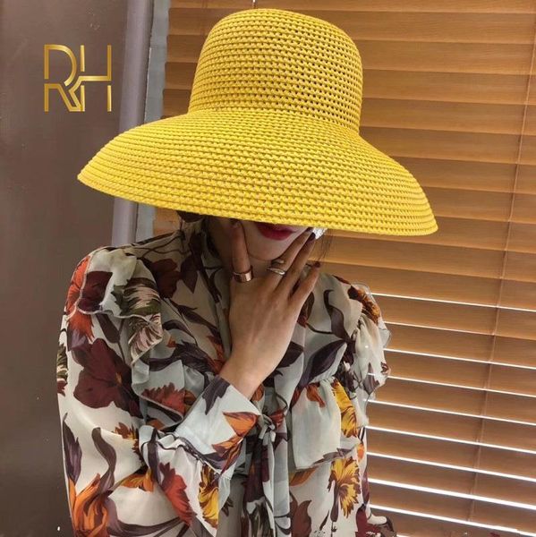wide brim hats women classical cloche summer hat floppy uv protection beach lady yellow paper straw packable sun, Blue;gray
wide brim hats women classical cloche summer hat floppy uv protection beach lady yellow paper straw packable sun, Blue;gray