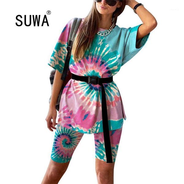 lounge home wear tracksuit women two piece summer oversize t-shirts tunic + skinny biker shorts casual outfits streetwear women's track, Gray
lounge home wear tracksuit women two piece summer oversize t-shirts tunic + skinny biker shorts casual outfits streetwear women's track, Gray