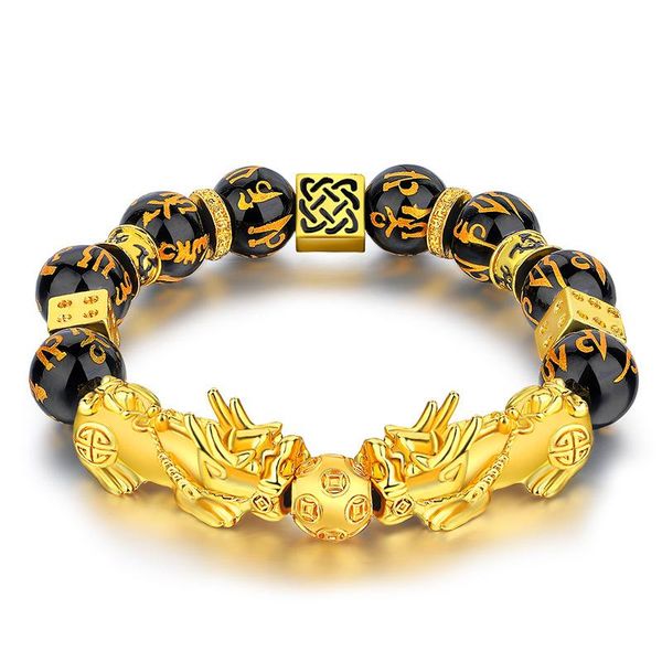 beaded, strands 12mm pixiu guardian bracelet bring luck wealth beads strand bracelets chinese fengshui wristband lucky wealthy men wo, Black
beaded, strands 12mm pixiu guardian bracelet bring luck wealth beads strand bracelets chinese fengshui wristband lucky wealthy men wo, Black