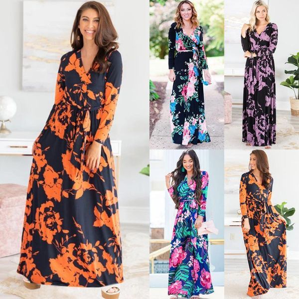 eur and us style elegant temperament women dress 2021 autumn/winter v-neck print loose women's party dresse with long sleeves casual dr, Black;gray
eur and us style elegant temperament women dress 2021 autumn/winter v-neck print loose women's party dresse with long sleeves casual dr, Black;gray
