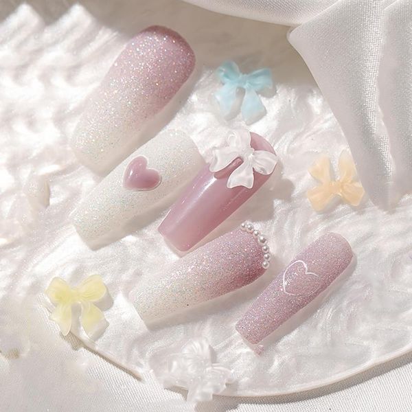 10pcs/lot 3d crystal bow nail art decorations japanese fairy transparent accessories jewelry manicure tool, Silver;gold
10pcs/lot 3d crystal bow nail art decorations japanese fairy transparent accessories jewelry manicure tool, Silver;gold