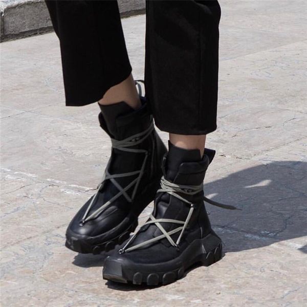 women leather shoes high winter warm boots thick heel platform rubber flat booties lace up riding boot creepers black
women leather shoes high winter warm boots thick heel platform rubber flat booties lace up riding boot creepers black