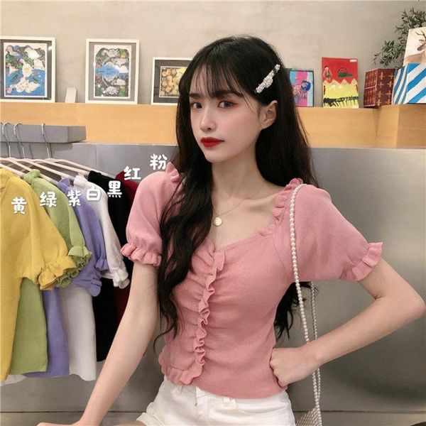 women's t-shirt knit short sleeve striped shrug loose classic casual lightweight ruffle for women girls fs99, White
women's t-shirt knit short sleeve striped shrug loose classic casual lightweight ruffle for women girls fs99, White