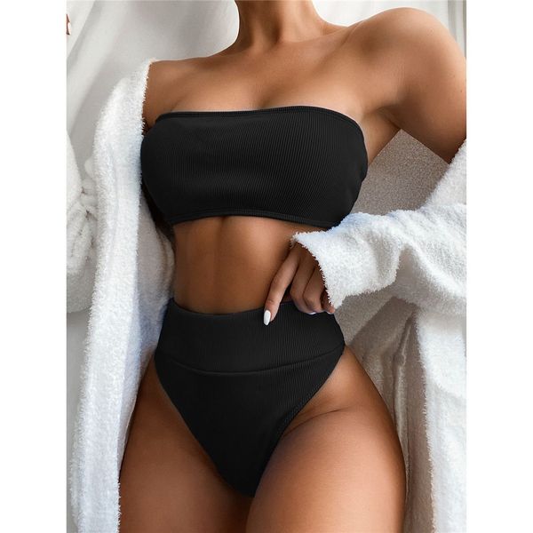2021 bandeau high waist bikini female swimsuit women swimwear two-pieces bikini set strapless bather bathing suit k2331
2021 bandeau high waist bikini female swimsuit women swimwear two-pieces bikini set strapless bather bathing suit k2331