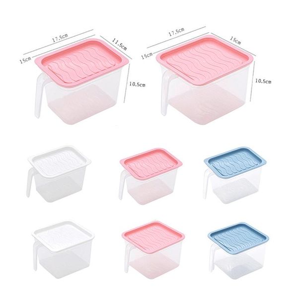 1pc kitchen refrigerator plastic storage box container transparent keeping egg fruit freshness fridge organizer bottles & jars 
1pc kitchen refrigerator plastic storage box container transparent keeping egg fruit freshness fridge organizer bottles & jars