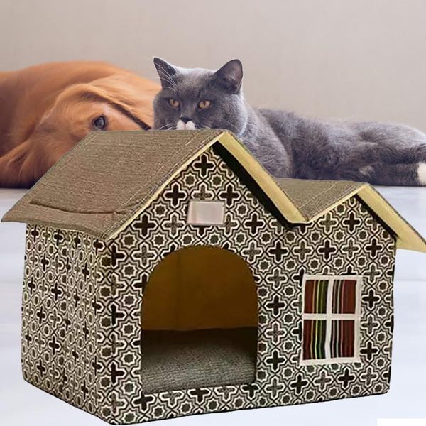 cat beds & furniture pet house for outdoors indoor winter proof den outdoor waterproof thickened shelter #g
cat beds & furniture pet house for outdoors indoor winter proof den outdoor waterproof thickened shelter #g