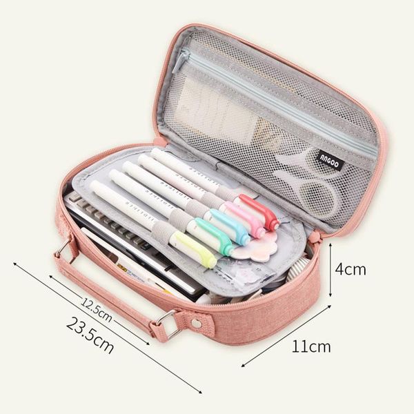 korean large capacity multifunctional pencil case retro literary style cute box for kids school supplies bags
korean large capacity multifunctional pencil case retro literary style cute box for kids school supplies bags