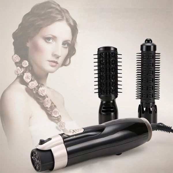 2 in 1 professional hair dryer comb wet/dry hair straightener styling curling, Black
2 in 1 professional hair dryer comb wet/dry hair straightener styling curling, Black